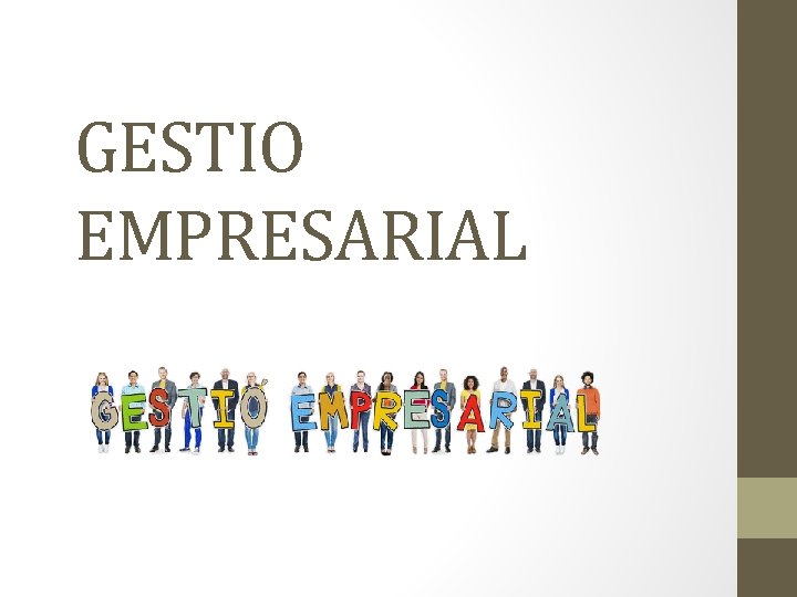 GESTIO EMPRESARIAL 