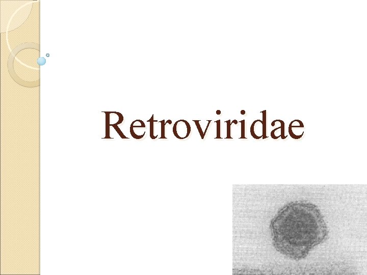 Retroviridae 
