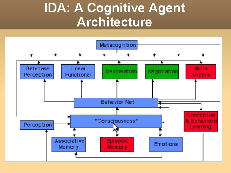 IDA: A Cognitive Agent Architecture 