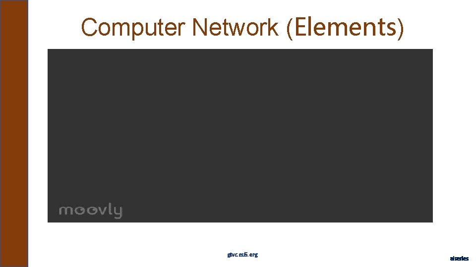 Computer Network (Elements) gtvc. eu 5. org aiseries 