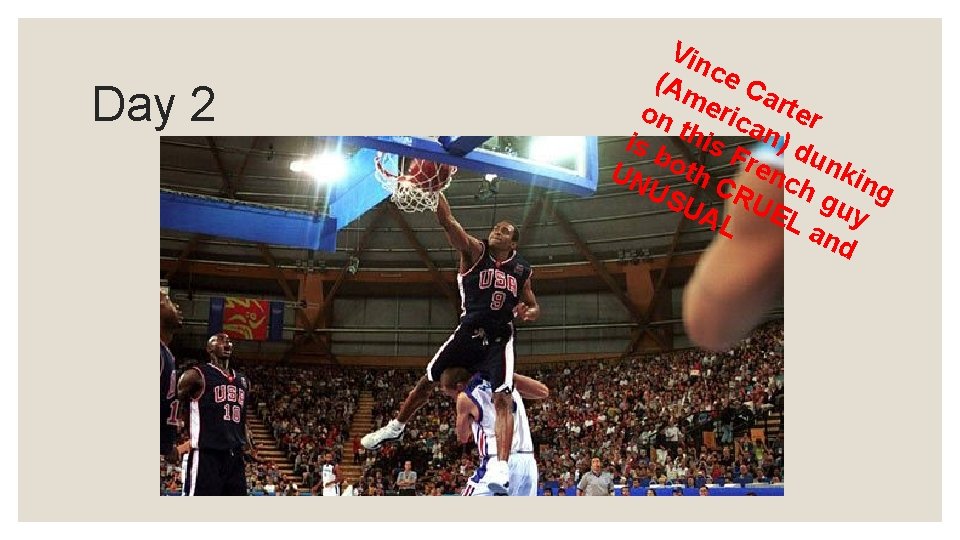 Day 2 Vin (Am ce C art e on ric er an t h