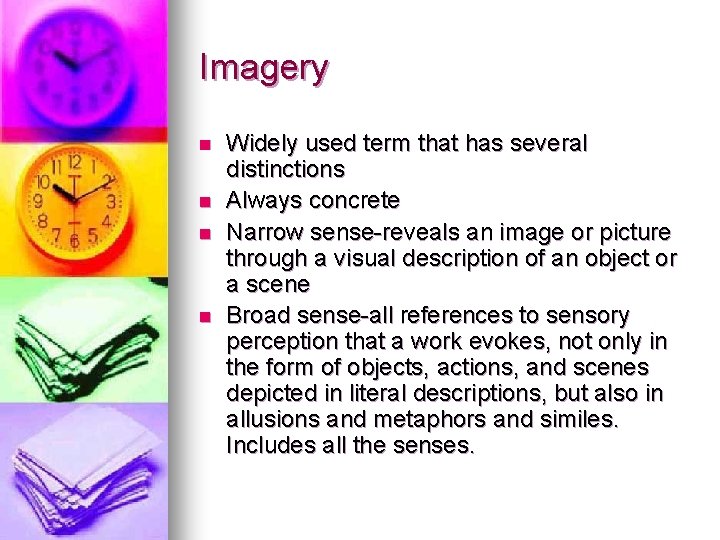 Narrow Imagegery Rhetorical Strategies Imagery Symbolism and Atmosphere Rhetorical ...