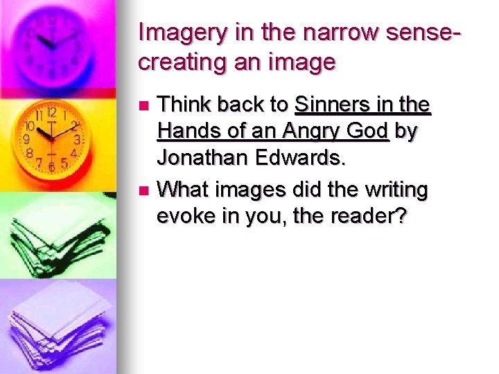 Narrow Imagegery Rhetorical Strategies Imagery Symbolism and Atmosphere Rhetorical ...