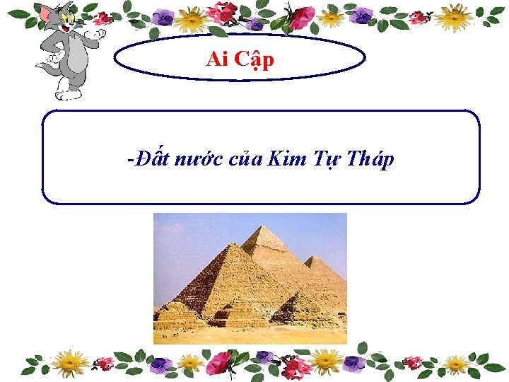 Ai Cập -Đất nước của Kim Tự Tháp 