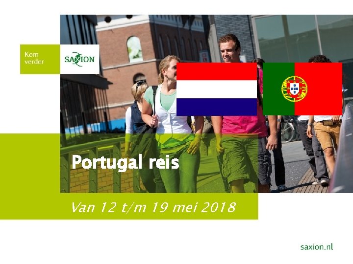 Portugal reis Van 12 t/m 19 mei 2018 