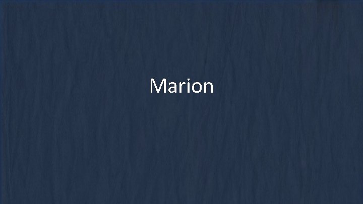 Marion 