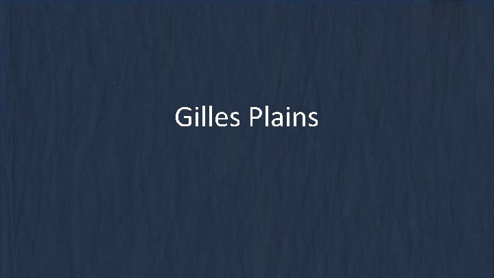 Gilles Plains 