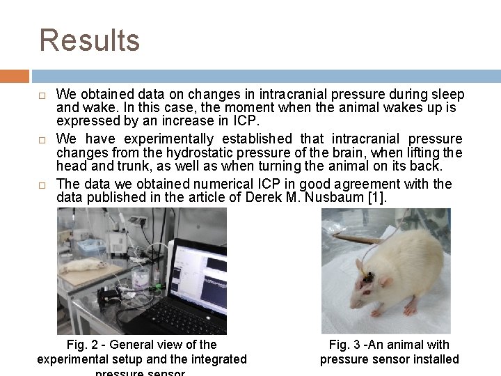Results We obtained data on changes in intracranial pressure during sleep and wake. In
