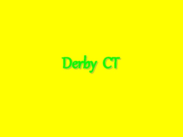 Derby CT 