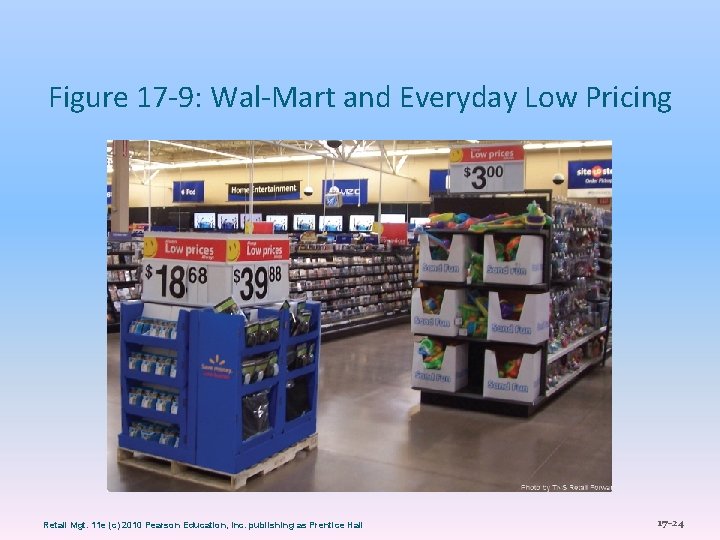 Figure 17 -9: Wal-Mart and Everyday Low Pricing Retail Mgt. 11 e (c) 2010