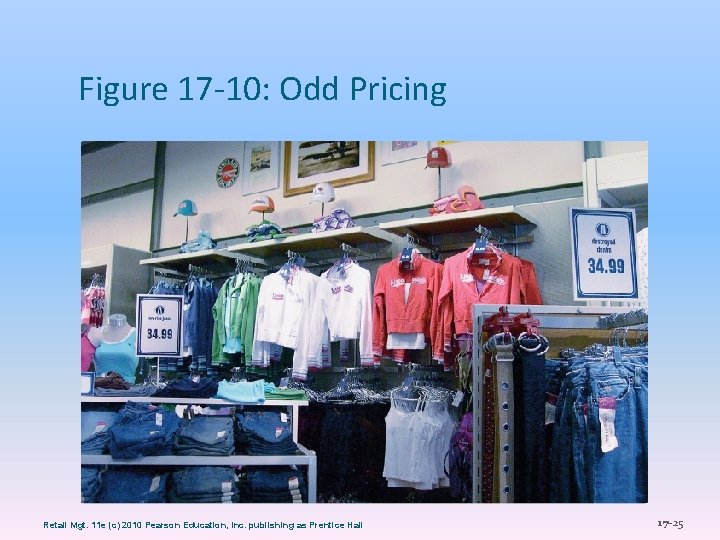 Figure 17 -10: Odd Pricing Retail Mgt. 11 e (c) 2010 Pearson Education, Inc.