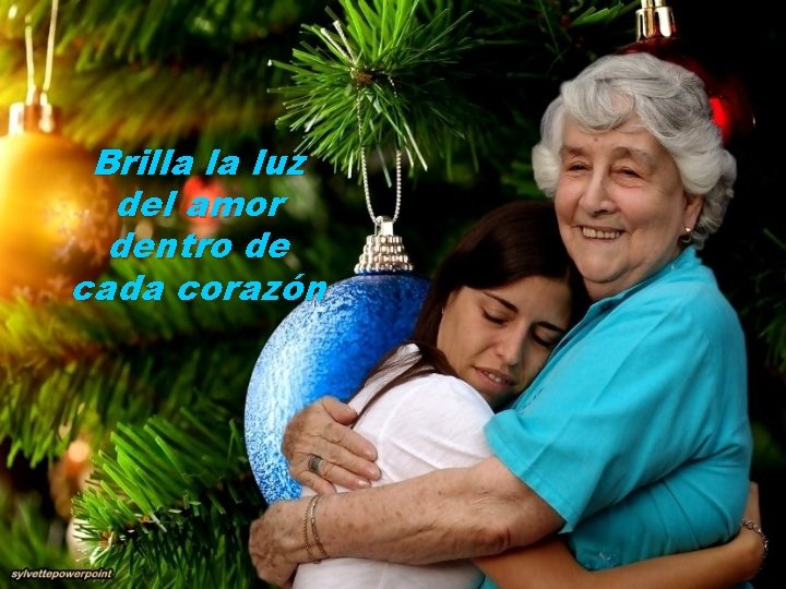 Brilla la luz del amor dentro de cada corazón 