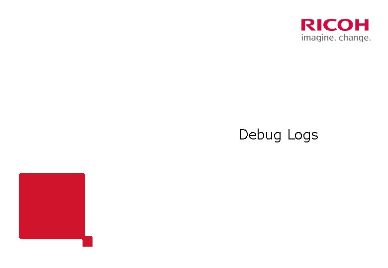 Debug Logs 