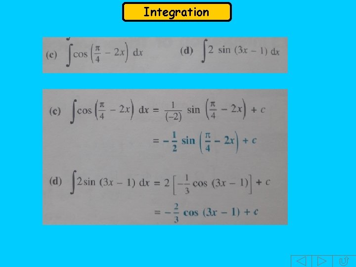 Integration 