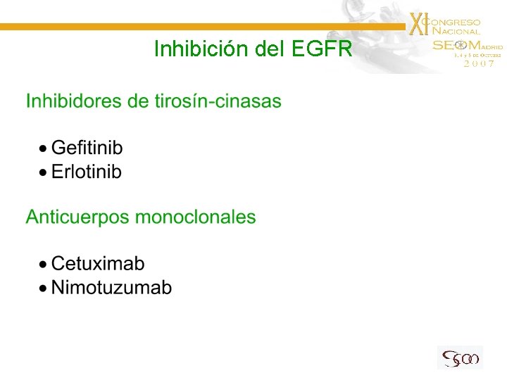 Inhibición del EGFR 