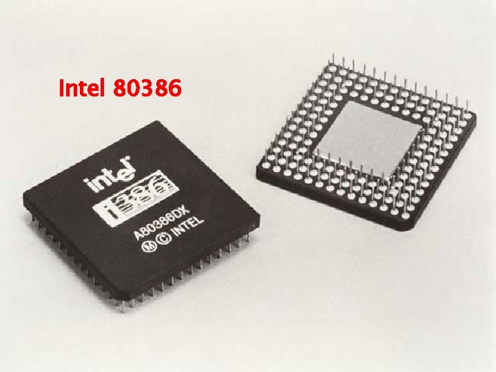 Intel 80386 