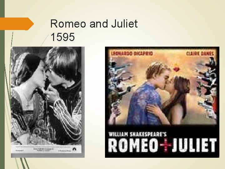 Romeo and Juliet 1595 