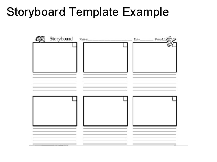 Storyboard Template Example 