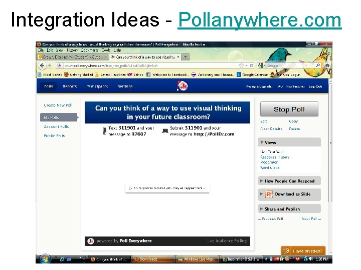 Integration Ideas - Pollanywhere. com 
