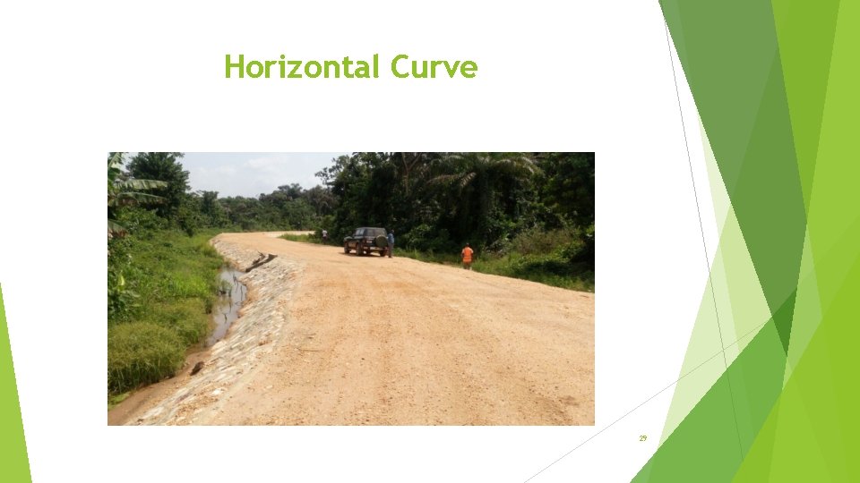 Horizontal Curve 29 