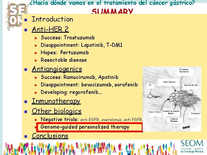 ¿Hacia dónde vamos en el tratamiento del cáncer gástrico? n n Introduction Anti-HER 2 ¿Hacia dónde vamos en el tratamiento del cáncer gástrico? n n Introduction Anti-HER 2
