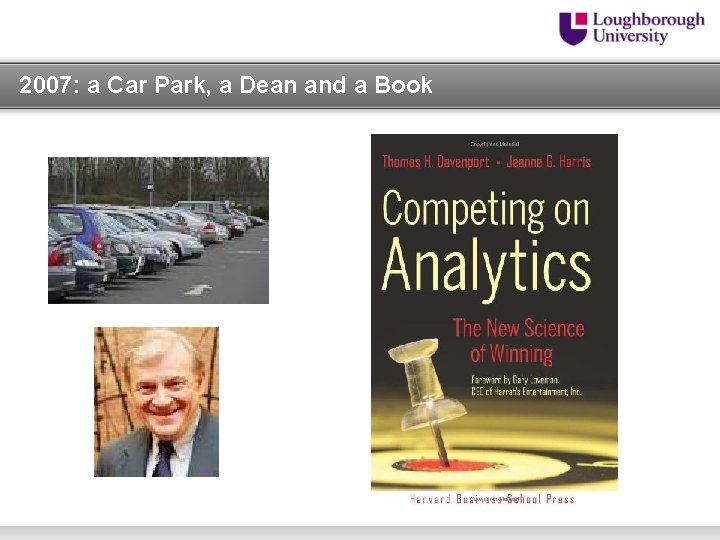 2007: a Car Park, a Dean and a Book 