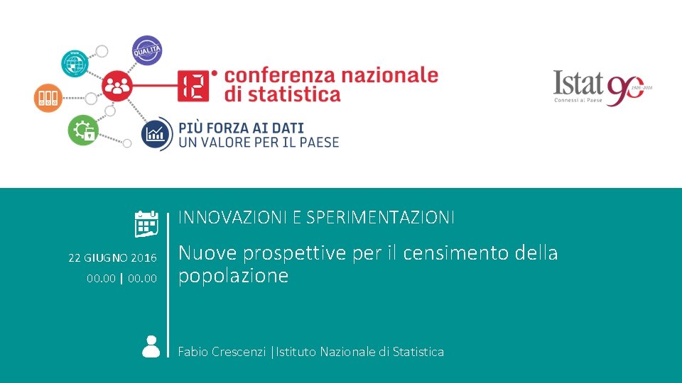 ROMA 22 GIUGNO 2016 COMPORTAMENTI INDIVIDUALI Nuove prospettive per il censimento della popolazione E