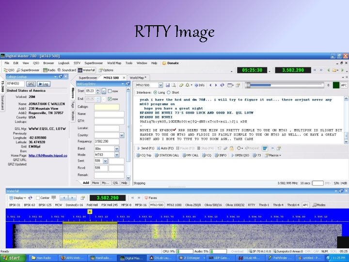 RTTY Image 