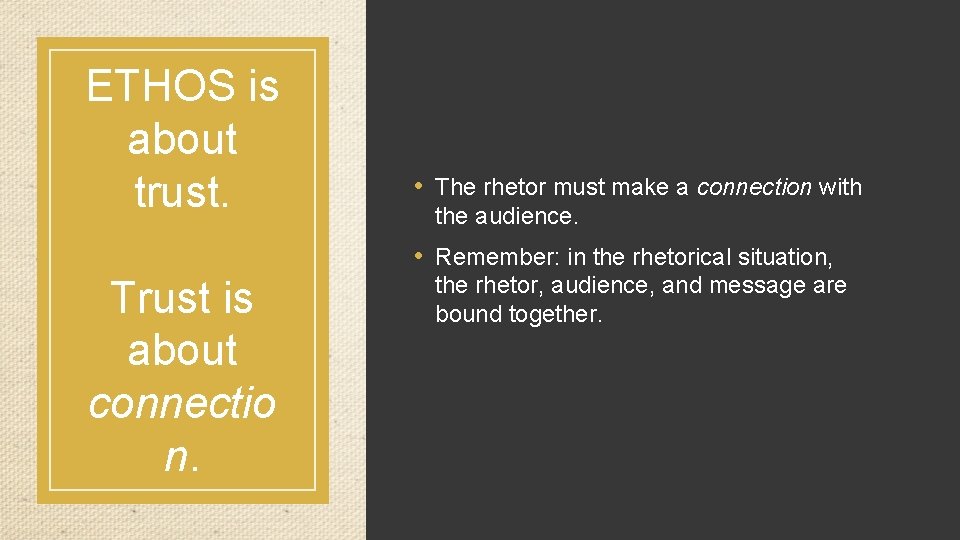 Rhetorical Appeals Courtesy of Aristotle What are the