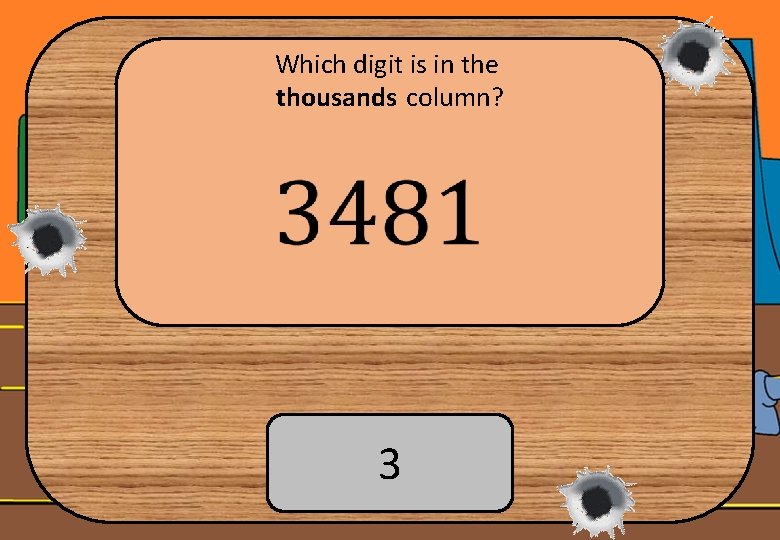 Which digit is in the thousands column? 3 