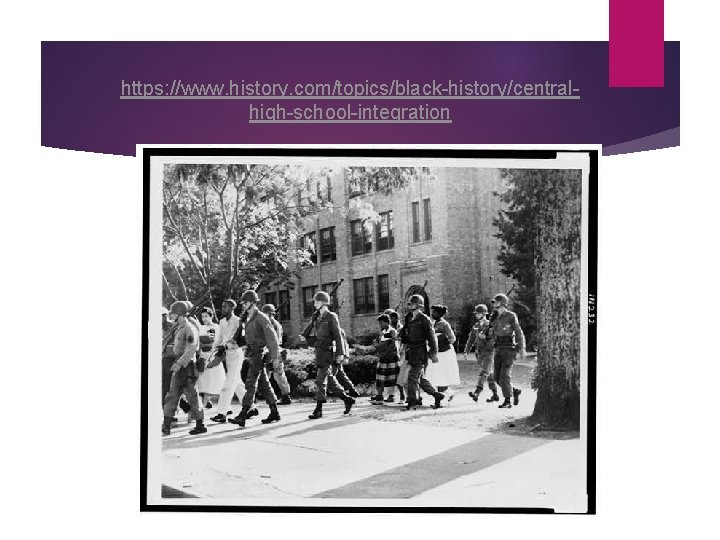 https: //www. history. com/topics/black-history/centralhigh-school-integration 