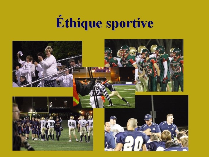 Éthique sportive 