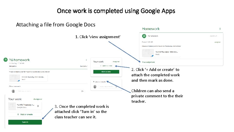 Once work is completed using Google Apps Attaching a file from Google Docs 1.