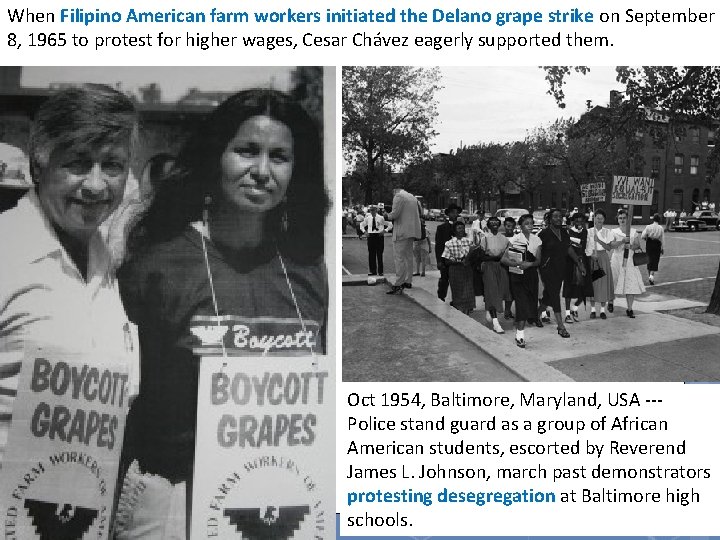 When Filipino American farm workers initiated the Delano grape strike on September 8, 1965