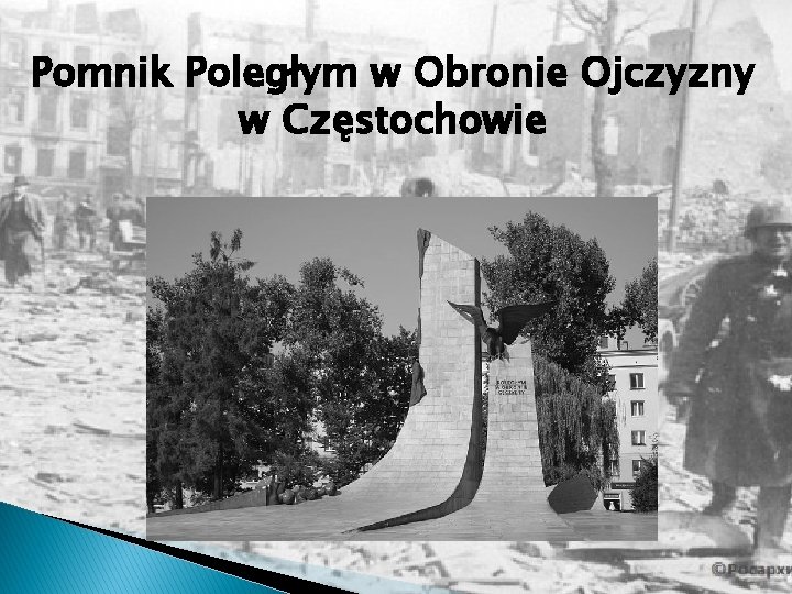 Pomnik Poległym w Obronie Ojczyzny w Częstochowie 