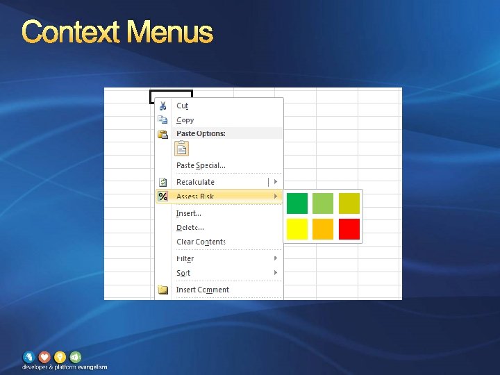 Context Menus 