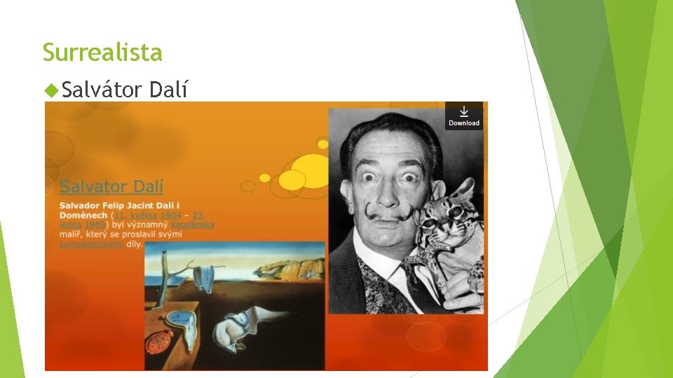 Surrealista Salvátor Dalí 