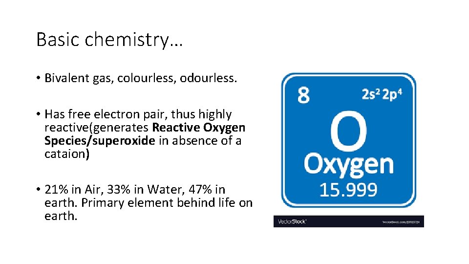 Basic chemistry… • Bivalent gas, colourless, odourless. • Has free electron pair, thus highly