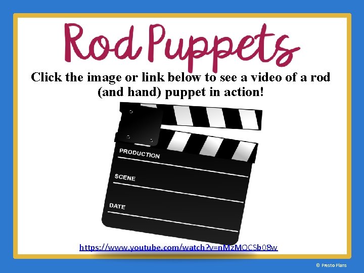 Click the image or link below to see a video of a rod (and