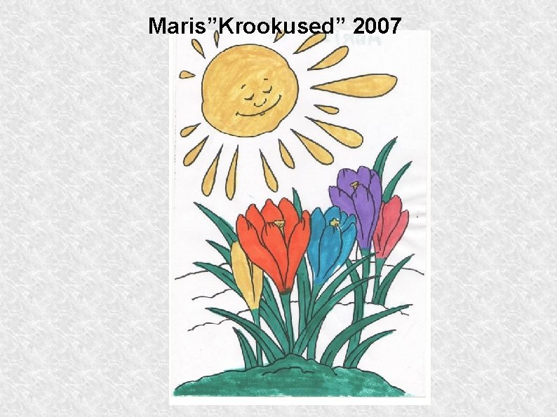 Maris”Krookused” 2007 