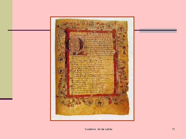 Cuaderno de las Letras 11 