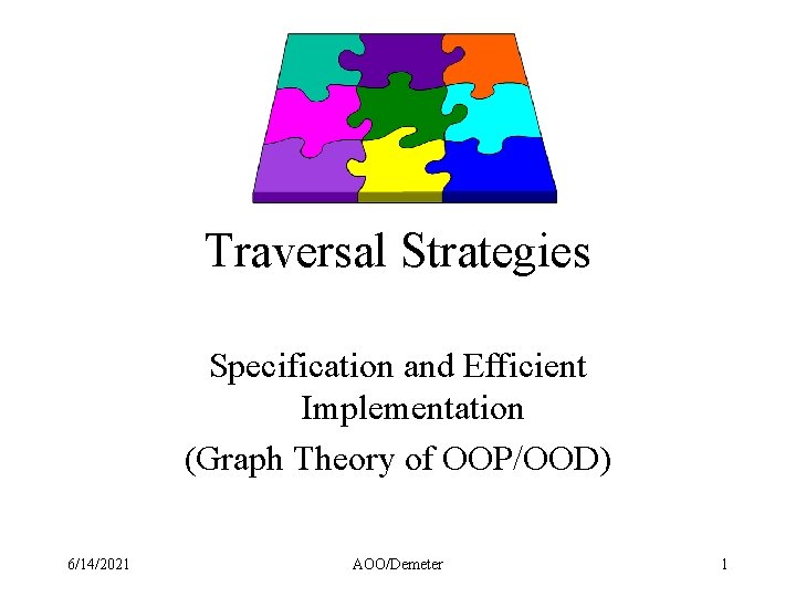 Traversal Strategies Specification and Efficient Implementation Graph ...