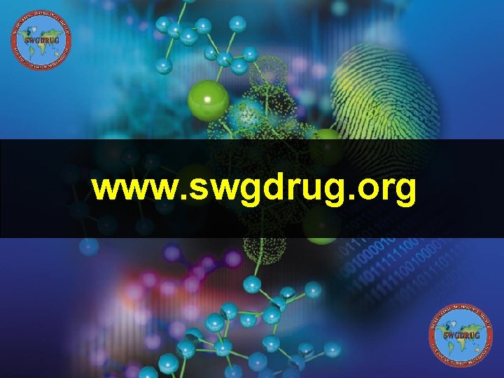 www. swgdrug. org www. swgdrug. org