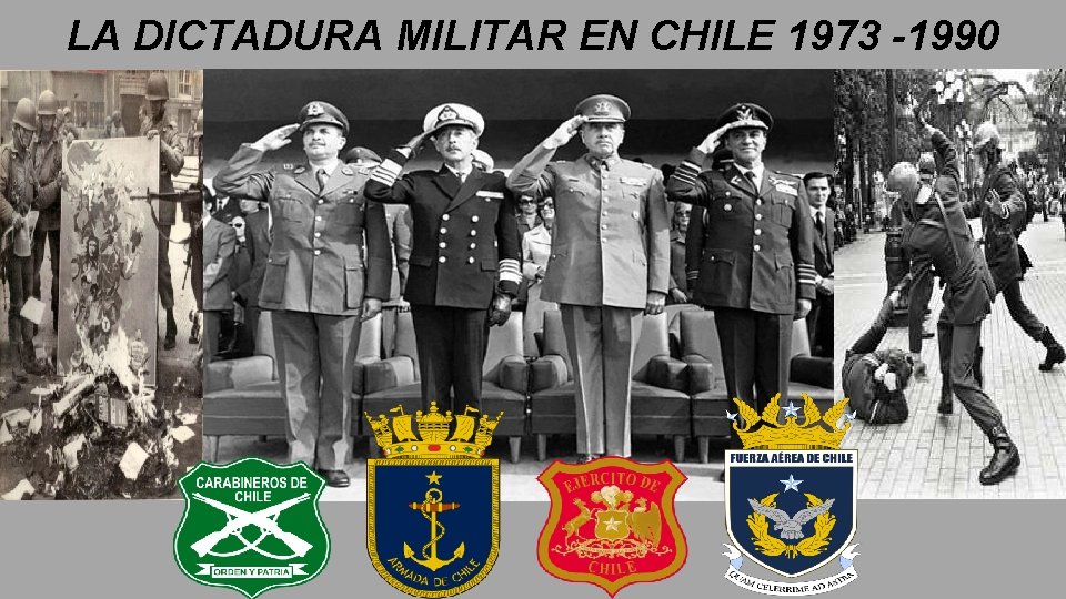 Introduccion De La Dictadura Militar En Chile