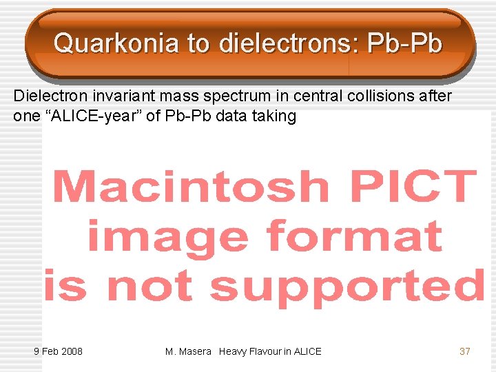 Quarkonia to dielectrons: Pb-Pb Dielectron invariant mass spectrum in central collisions after one “ALICE-year”