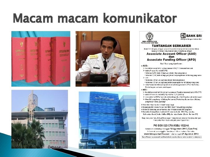 Macam macam komunikator 