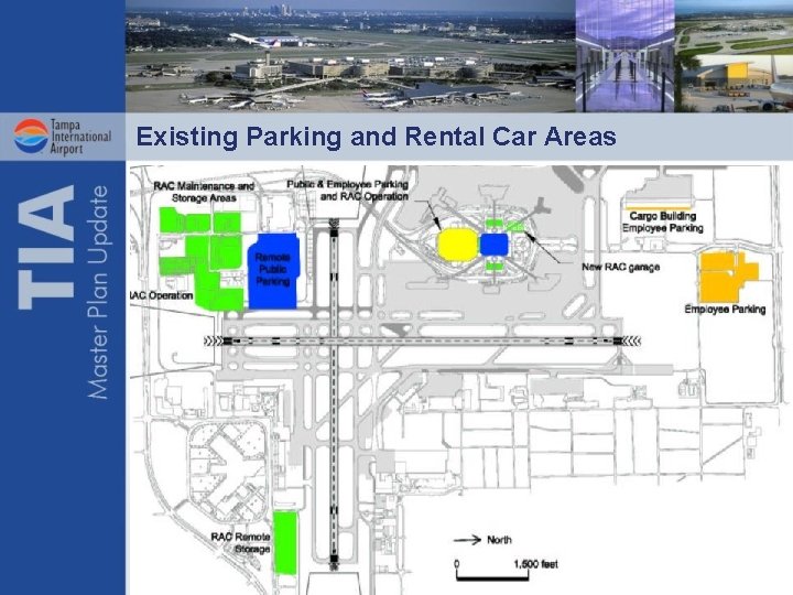 Existing Parking and Rental Car Areas 