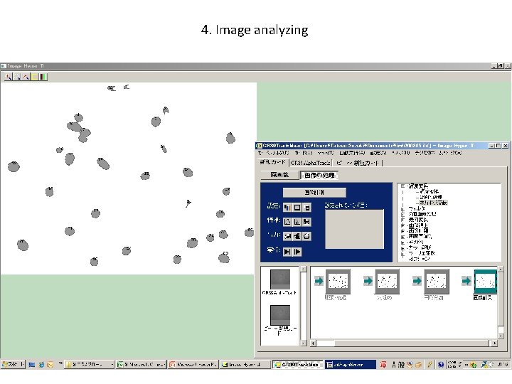 4. Image analyzing 4. Image analyzing