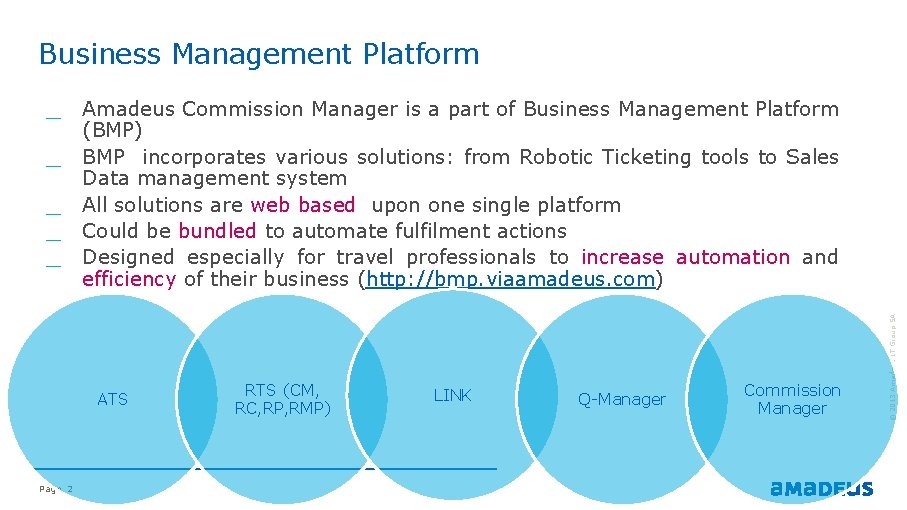 Business Management Platform _ _ _ ATS Page 2 RTS (CM, RC, RP, RMP)