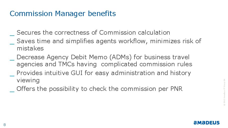 Commission Manager benefits _ _ _ 8 mistakes Decrease Agency Debit Memo (ADMs) for